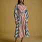 Striped Shirt Dress with Tie-Up Waist