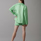 Front Pleated Shorts