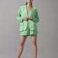 Front Pleated Shorts