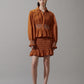 Smocked Mini Skirt