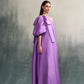 One Shoulder Maxi Dress With Bow